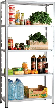 Стеллаж металлический Практик MS 120/60х20/4м Стеллаж металлический Практик MS 120/60х20/4м